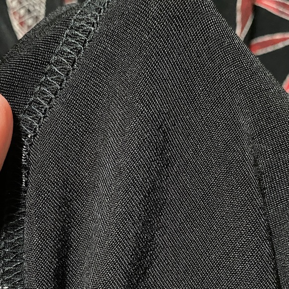 Maggie Barnes vintage plus size 2X Black and Red white floral Tunic Top - Picture 15 of 16